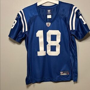 Reebok Women's Blue Manning NFL Onfield Jersey